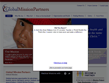Tablet Screenshot of globalmissionpartners.org